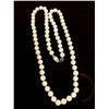 Image 1 : A STRAND OF CULTURED PEARLS