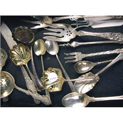 A MISCELLANEOUS GROUP OF STERLING SILVER SMALL FL