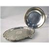 Image 1 : A GROUP OF SILVER PLATED CIRCULAR TRAYS Largest 1