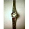 Image 1 : CARLYLE WHITE GOLD AND DIAMOND LADY'S WRISTWATCH,