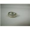 Image 1 : A WHITE GOLD UNMARKED DIAMOND GENTLEMAN'S RING, 1