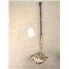 Image 1 : A WOODEN HANDLED TODDY LADLE Hallmarked, 14"l, 2 