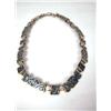 Image 1 : A MEXICAN STERLING SILVER WITH INLAID HARDSTONE N