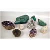 Image 1 : A COLLECTION OF GEODES AND ROCKS