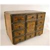 Image 1 : A LOUIS XVI TOOLED LEATHER VALUABLES BOX ON BUN F