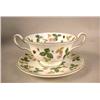 Image 1 : TEN WEDGWOOD "WILD STRAWBERRY" PATTERN DOUBLE-HAN