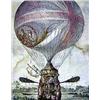 Image 1 : A PRINT OF A HOT AIR BALLOON Together with a mixe