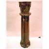 Image 1 : A ROCKINGHAM GLAZE JARDINERE WITH PEDESTAL 45"h x