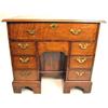 Image 1 : A GEORGE II WALNUT KNEEHOLE BUREAU