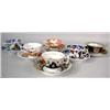 Image 1 : A GROUP OF SIX ASSORTED TEACUPS & SAUCERS