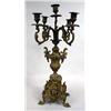 Image 1 : A PAIR OF LOUIS XV STYLE GILT-ORMOLU FIVE-LIGHT C