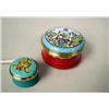 Image 1 : TWO HALCYON DAYS ENAMELS BOXES, ONE "HAPPY ANNIVE
