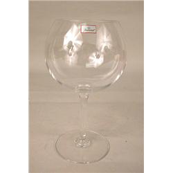 TWELVE BACCARAT WINE GLASSES