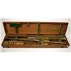 Image 1 : A MAHOGANY-BOXED ADJUSTABLE BRASS PANTOGRAPH Mark
