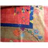 Image 1 : A CHINESE STYLE CARPET some wear and discoloratio