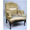Image 1 : A GEORGE I STYLE CARVED MAHOGANY EASY CHAIR Distr
