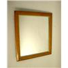 Image 1 : A PARCEL GILT MAPLE MIRROR 26 1/2"h x 23"w