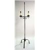 Image 1 : A PATINATED IRON TWO LEG CROSS ARM ADJUSTABLE FLO