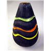 Image 1 : AN ART POTTERY ITALIAN BLACK PAINTED VASE