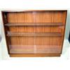 Image 1 : A CONTEMPORARY GLASS FRONT BOOKCASE CABINET