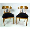 Image 1 : A PAIR OF BIEDERMEIER SIDE CHAIRS