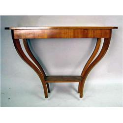 A BIEDERMEIER CONSOLE TABLE