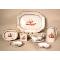 A PARTIAL SET OF COPELAND SPODE, "TRADE WINDS" PA