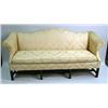 Image 1 : A GEORGE III STYLE MAHOGANY CAMELBACK SETTEE Some