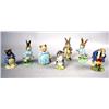 Image 1 : SEVEN BEATRIX POTTER RABBITS Many Royal Albert, l