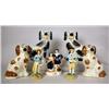 Image 1 : TWO PAIR OF STAFFORDSHIRE-STYLE SPANIEL FIGURES T