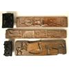 Image 1 : A GROUP OF SIX CARVED HARDWOOD COOKIE MOLDS Conti