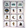 Image 1 : TEN POLYCHROME DELFT TILES Eight depicting lone m