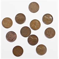 LINCOLN CENT LOT: SEE DESCRIPTION
