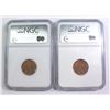 Image 2 : (2) 1936-S LINCOLN CENTS