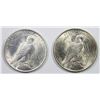 Image 2 : TWO PEACE DOLLARS:
