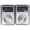 Image 2 : TWO PEACE DOLLARS