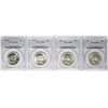 Image 1 : FOUR PCGS FRANKLIN HALF DOLLARS: