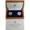 Image 1 : 1987 CONSTITUTION SILVER DOLLARS PROOF + BU