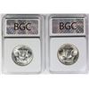 Image 2 : TWO FRANKLIN HALF DOLLARS: