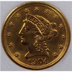 1904 $2.50 GOLD LIBERTY