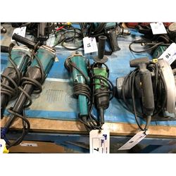 MAKITA & HITACHI ANGLE GRINDERS