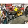 Image 1 : 24" X 72" 2 TIER METAL WORK BENCH WITH VICE GRIP