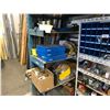 Image 2 : 2 PART SHELVES WITH ASSORTED HARDWARE & CONTENTS ON PALLET RACKING