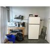 Image 2 : CONTENTS OF LUNCH ROOM INCLUDING WORK BENCH, DESK, MICROWAVE, REFRIGERATOR, COFFEE MAKER, TOASTER,
