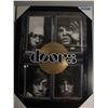 Image 1 : THE DOORS WINDOW FRAMED PRINT W/ GOLD LP