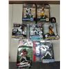 Image 1 : 7 X NEW IN BOX MACFARLANE NFL PLAYER FIGURINES
