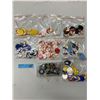 Image 1 : COLLECTIBLE HOCKEY COINS AND HOT WHEELS PINS