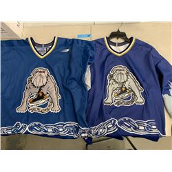 2 X HOCKEY JERSEY - BULLDOGS