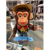 Image 1 : VINTAGE TIN WIND UP MONKEY SHERIFF