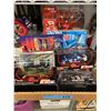 Image 1 : TRAY LOT OF MSC NASCAR TOYS AND MODELS